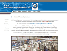 Tablet Screenshot of lt-engineering.com